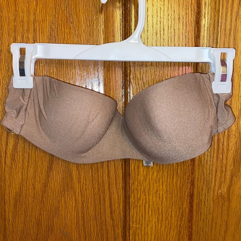 Cosabella Shimmering Tan Strapless Bra